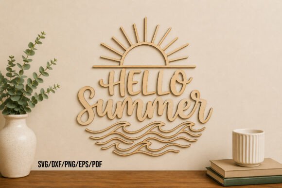 Download Hello Summer Laser Cut SVG - Svg Collection