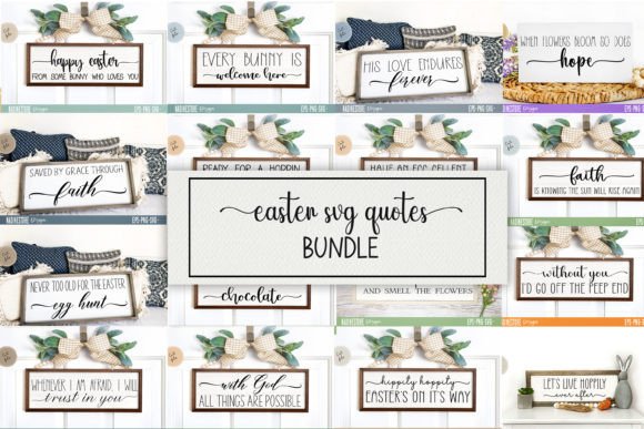 Download Easter Quotes BUNDLE SVG, EPS, PNG. - Svg Collection