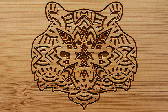 Download Multilayer Laser Cut Tiger SVG - Svg Collection