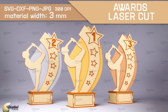 Download Award Laser Cut. Wood Trophy SVG File - Svg Collection