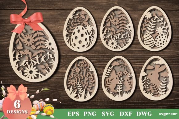Download Easter Eggs Gift Tags Svg Bundle - Svg Collection