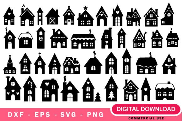Download Houses Plotter Files Svg, House Clipart - Svg Collection