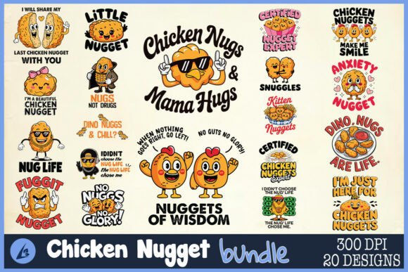 Download Chicken Nugget SVG Bundle - Svg Collection