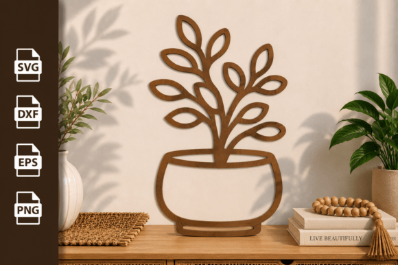 Download Plant Pot Tree Laser Cut Files Svg - Svg Collection