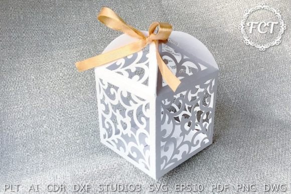 Download Wedding Favor Box SVG Cricut Laser Cut - Svg Collection