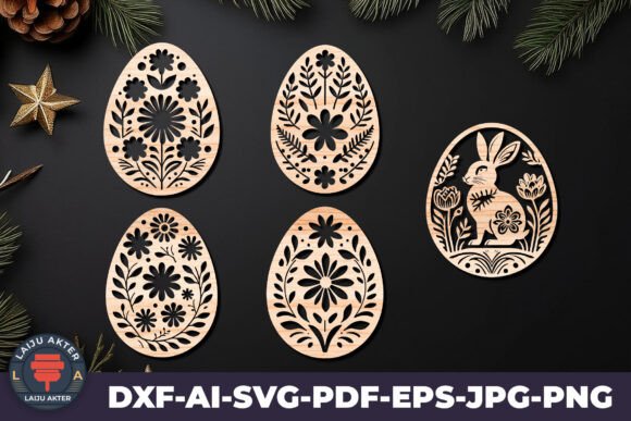 Download Easter Egg LaserCut SVG File Bundle - Svg Collection