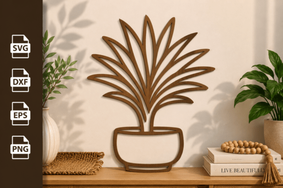 Download Potted Plant Tree Laser Cut Files Svg - Svg Collection