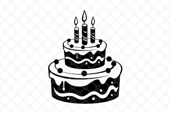 Download Birthday Cake SVG, Happy Birthday, 003 - Svg Collection