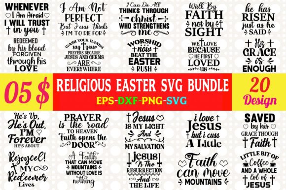 Download Religious Easter Svg Bundle Cut File. - Svg Collection