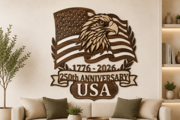 Download American 250th Anniversary Laser Cut SVG - Svg Collection
