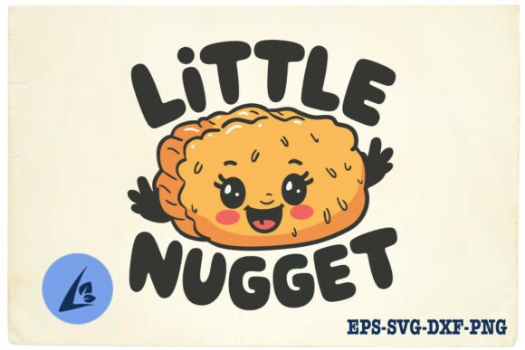 Download Free "Little Nugget" Chicken Nuggest SVG - Svg Collection