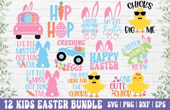 Download Easter SVG Bundle - Kids Easter PNG - Svg Collection