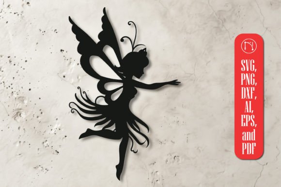 Download Laser Cut Wood Fairy SVG Cut File - Svg Collection