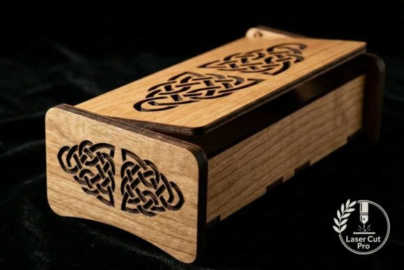 Download Celtic Knot Box Laser Cut Files SVG - Svg Collection