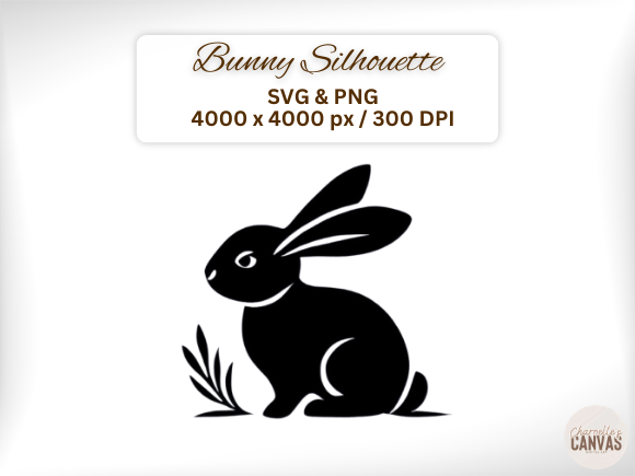 Download Bunny Silhouette SVG - Svg Collection