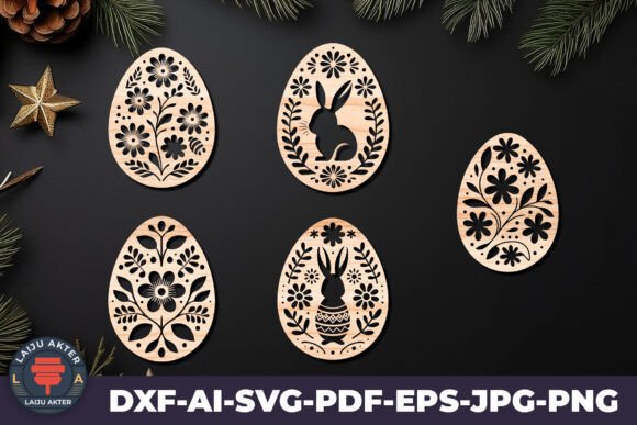 Download Decorative Easter Egg LaserCut SVG File - Svg Collection
