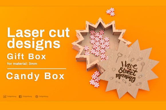 Download Gift Box, Laser Cut Files, Svg Glowforge - Svg Collection