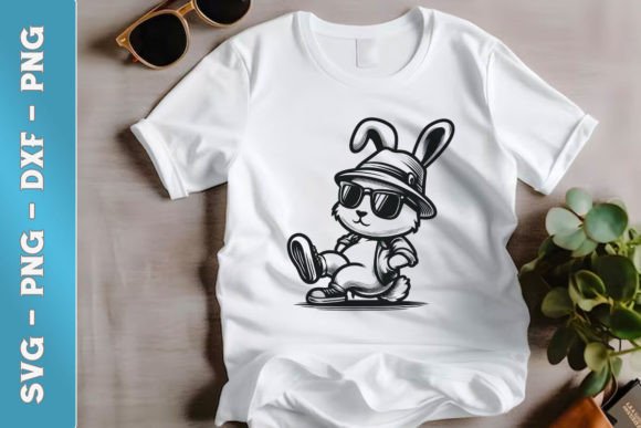 Download Cartoon Easter Bunny SVG Clipart 06 - Svg Collection