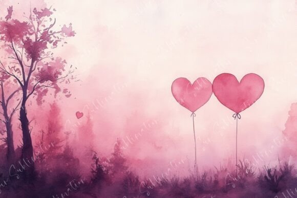 Download Dreamy Watercolor Art of Two - Dreamy watercolor art Collection
