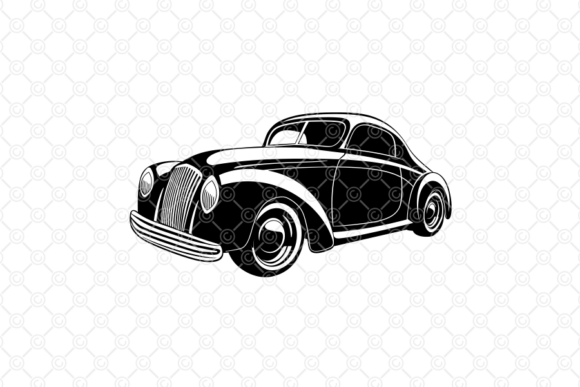 Download Vintage Car SVG, Old Antique Cars, 008 - Svg Collection