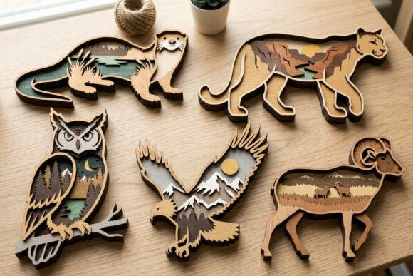 Download Wildlife Layered Animal SVG Bundle - Svg Collection