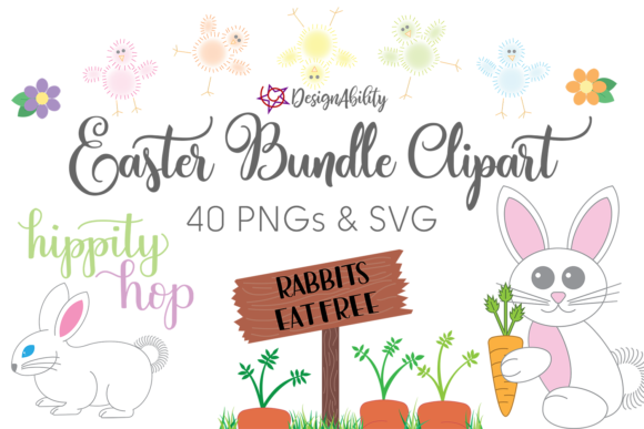Download Easter Bundle Clipart SVG &amp; PNGs - Svg Collection