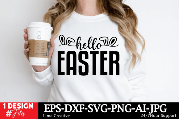 Download Hello Easter SVG DEsign - Svg Collection