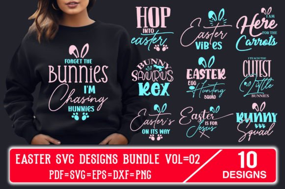 Download Easter SVG Designs Bundle Vol=02 - Svg Collection