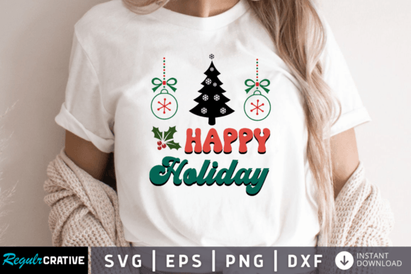 Download Happy Holidays SVG DESIGN - Holiday Collection